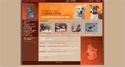 Desktop Screenshot of chiens-du-centre.fr